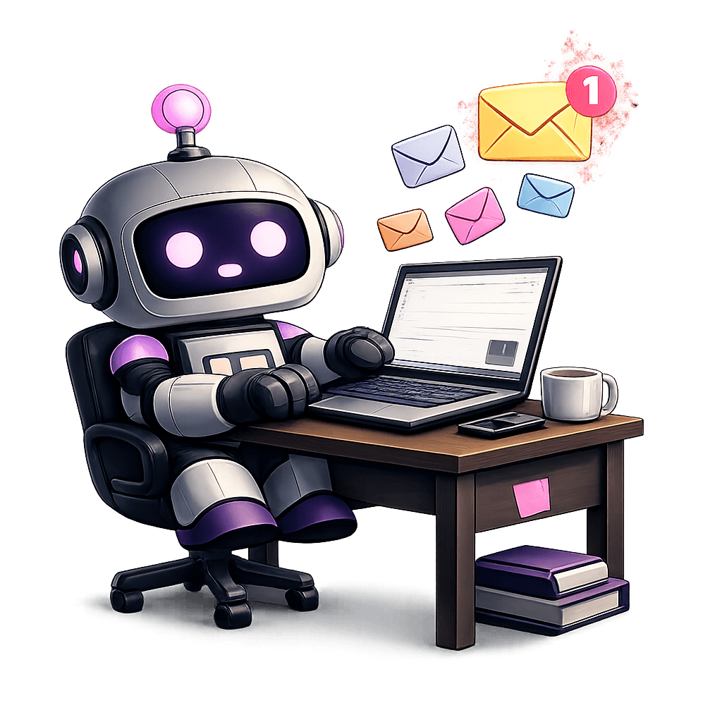 Illustration d’un envoi de message